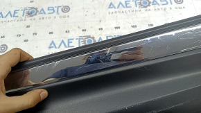 Lower rear right door trim for Honda CRV 17-22 Touring, structure with chrome molding, scratches, dented