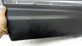 Lower rear right door trim for Honda CRV 17-22 Touring, structure with chrome molding, scratches, dented