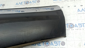 Lower rear right door trim for Honda CRV 17-22 Touring, structure with chrome molding, scratches, dented