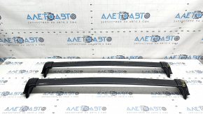 Cross rails 2 pcs. Honda CRV 17-22 black, scratches