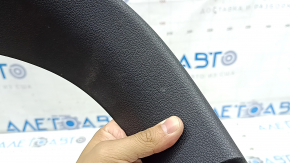 Right trunk door trim Hyundai Santa FE 19-23 black, worn