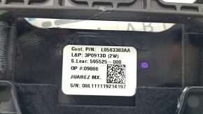 Lumbar support for the driver's seat Hyundai Santa FE 21-23 with a motor, without a frame