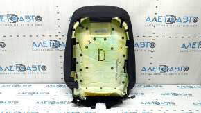 The upholstery of the back of the driver's seat of the Hyundai Santa FE 21-23 is black fabric, heated, and can be cleaned