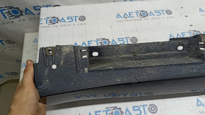 Right threshold Toyota Camry v55 15-17 usa black, with absorber, pressed, worn