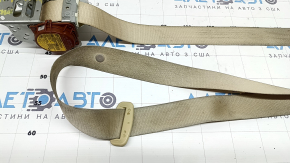 Driver's seat belt with squib for Toyota Camry v55 15-17 usa, beige, shot, dry cleanable