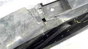 Left threshold Toyota Camry v55 15-17 usa black, with absorber, scratches, dented, cracked, broken fasteners