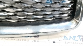 Radiator grill assembly Infiniti QX50 19-25 without emblem, without camera, sand, bumps, scratches