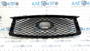 Radiator grill assembly Infiniti QX50 19-25 without emblem, without camera, sand, bumps, scratches