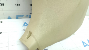 Lower left front pillar trim Toyota Camry v55 15-17 usa beige, worn, dry cleanable