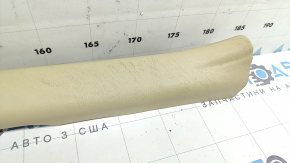 Rear left inner door sill trim Toyota Camry v55 15-17 usa beige, scratches/, dry cleanable
