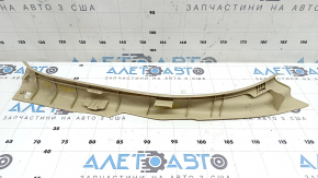 Rear left inner door sill trim Toyota Camry v55 15-17 usa beige, scratches/, dry cleanable