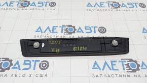 Rear right outer threshold trim Toyota Camry v55 15-17 usa black, with chrome trim, scratches