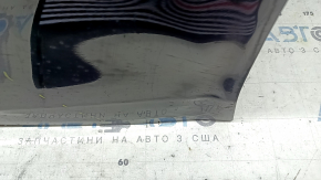 Bare front left door Toyota Camry v55 15-17 usa, black 218, dented