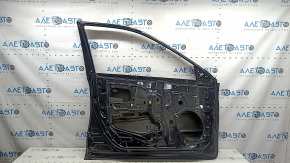 Bare front left door Toyota Camry v55 15-17 usa, black 218, dented