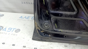 Bare front left door Toyota Camry v55 15-17 usa, black 218, dented