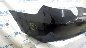 Rear bumper bare Toyota Camry v55 15-17 usa black, pressed, tear, scratches