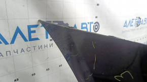 Rear bumper bare Toyota Camry v55 15-17 usa black, pressed, tear, scratches