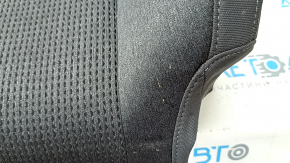 The upholstery of the back of the passenger seat of Hyundai Santa FE 21-23 is black fabric, heated, and can be cleaned