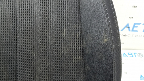 Hyundai Santa FE 21-23 passenger seat cushion upholstery, black fabric, heated, cleanable