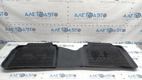 Set of floor mats, rubber, Toyota Camry v55 15-17 usa, black
