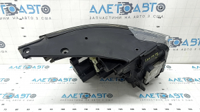 Front left headlight Hyundai Santa FE 21-23 halogen + LED, seal peeled off
