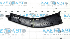 Hyundai Santa FE 21-23 black side center console trim, upper right, cracks in fasteners