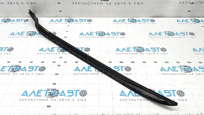 Right windshield molding Hyundai Santa FE 19-23 black gloss, scratches, broken mount