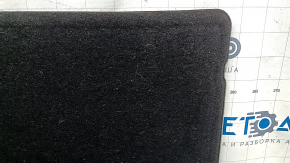 Trunk mat fabric Hyundai Santa FE 21-23 black, dry cleanable
