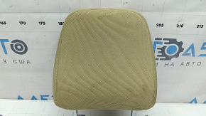 Front left headrest Toyota Camry v55 15-17 usa fabric, beige, dry cleanable