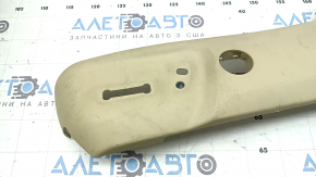 Driver's seat control cover for Toyota Camry v55 15-17, beige, electric, dry-cleanable
