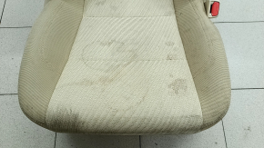 Passenger seat Toyota Camry v55 15-17 usa without airbag, LE, mechanical, beige fabric, dry cleanable