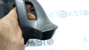 Left side mirror cover for Audi Q3 15-18 for turn signal and BSM, worn, covered in glue