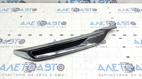 Rear bumper molding, left lower, Honda CRV 20-22 Touring, chrome