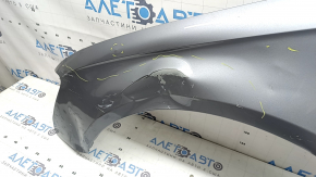 Front left wing Audi A4 B8 13-16 rest, silver LX7P, dented