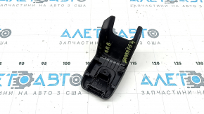 Rear left seat runner plug, 2nd row, front right, Hyundai Santa FE 21-23, black, with plug, scratches