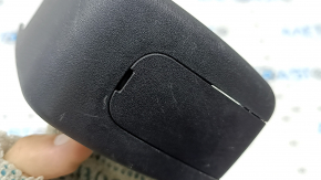 Rear left seat runner plug, 2nd row, front right, Hyundai Santa FE 21-23, black, with plug, scratches