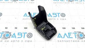 Rear right seat runner plug, 2nd row, front left, Hyundai Santa FE 21-23, black, with plug, scratches