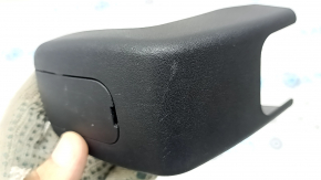 Rear right seat runner plug, 2nd row, front left, Hyundai Santa FE 21-23, black, with plug, scratches