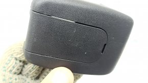 Rear right seat runner plug, 2nd row, front left, Hyundai Santa FE 21-23, black, with plug, scratches