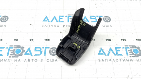 Rear right seat runner plug, 2nd row, front right Hyundai Santa FE 21-23, black, with plug, scratches