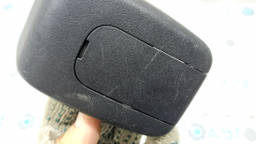 Rear right seat runner plug, 2nd row, front right Hyundai Santa FE 21-23, black, with plug, scratches