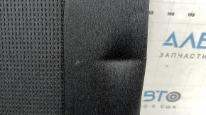 Rear row of seats, 2nd row, right Hyundai Santa FE 21-23, black fabric, electric folding, wrinkled, needs cleaning