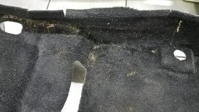 Hyundai Santa FE 19-23 black floor covering, dry cleanable