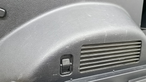 Right arch trim Hyundai Santa FE 21-23 black, without buttons and cigarette lighter, broken fasteners, scratches, scuffs, crack