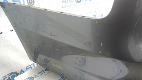 Bare rear bumper Audi A4 B8 13-16 rest for S-Line parking sensors, silver, without plug, in glue