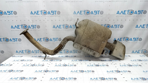 Rear muffler with barrel for Hyundai Santa FE 21-23 2.5