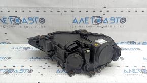 Front right headlight assembly Audi A4 B8 13-16 rest xenon LED, for polishing, yellowing LED