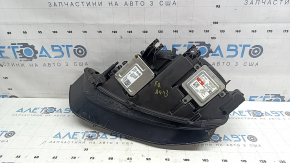 Front right headlight assembly Audi A4 B8 13-16 rest xenon LED, for polishing, yellowing LED