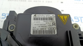 Front right headlight assembly Audi A4 B8 13-16 rest xenon LED, for polishing, yellowing LED