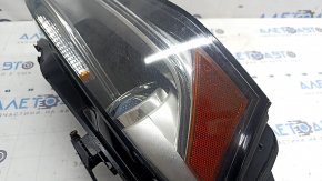 Front right headlight assembly Audi A4 B8 13-16 rest xenon LED, for polishing, yellowing LED